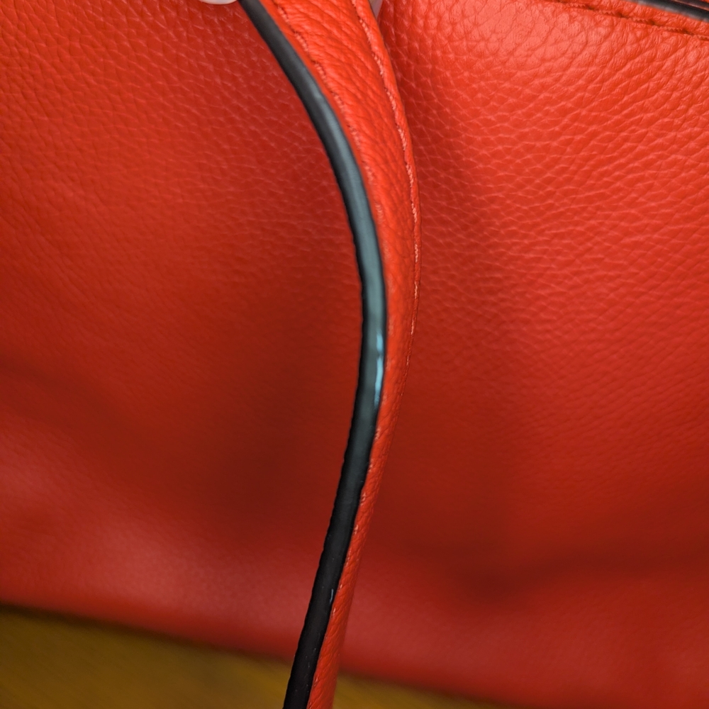 Kate Spade Larchmont Avenue Logo Tory Crossbody - Red - EUC - Picture 12 of 13